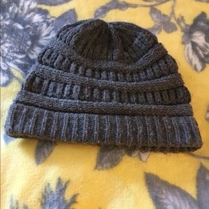 Gray wool beanie LAST CHANCE